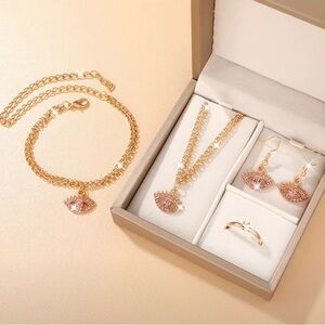 5-Piece Elegant Women's Jewelry Set:
